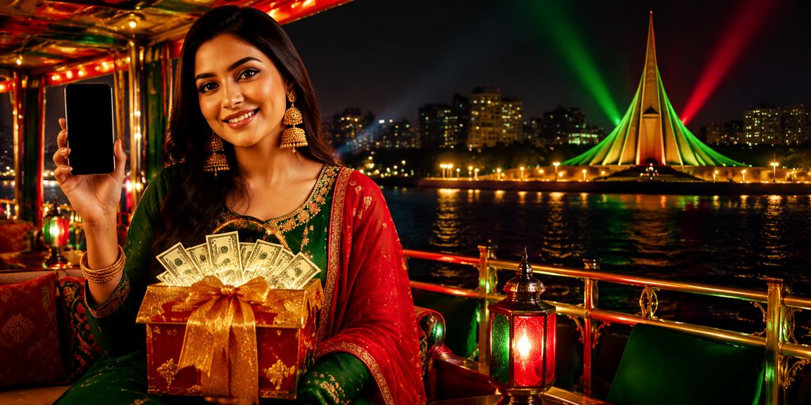 রংপুরে ঈদ উৎসবে মোবাইলে 5777bte প্ল্যাটফর্ম ব্যবহার করছেন একজন ব্যবহারকারী